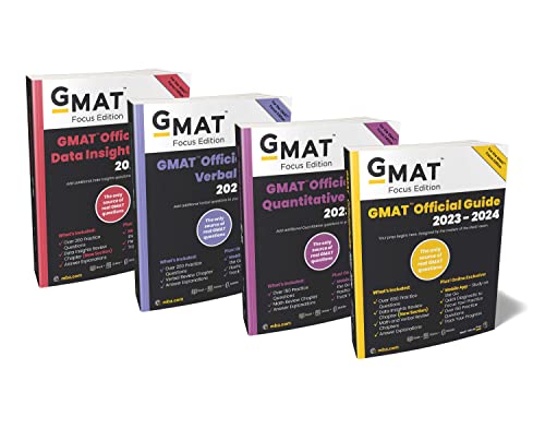 GMAT Official Guide 2023-2024 Bundle, Focus Edition: Includes GMAT Official Guide, GMAT Quantitative Review, GMAT Verbal Review, and GMAT Data Insights Review + Online Question Bank von Wiley & Sons